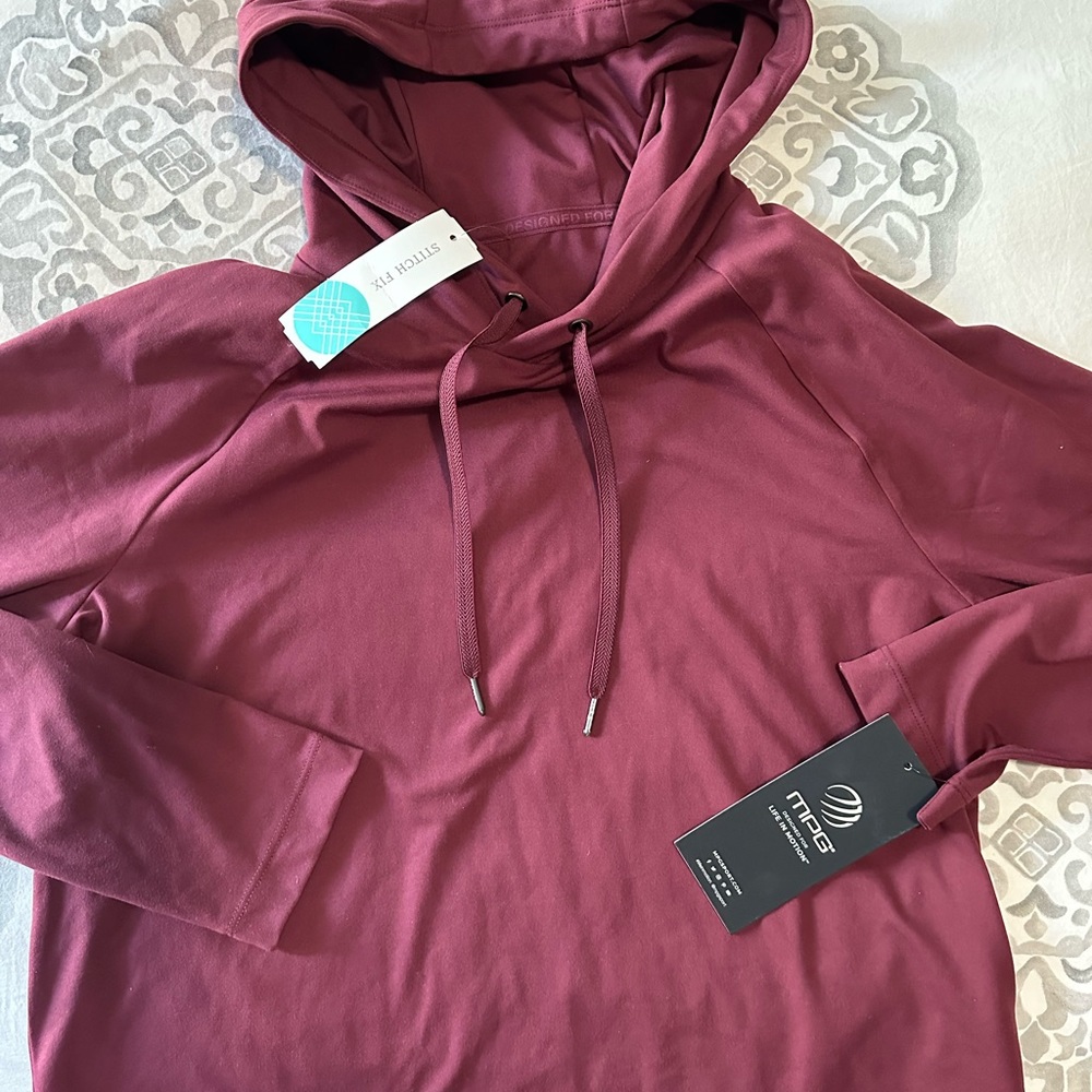 New Swagger Cropped Hoodie
